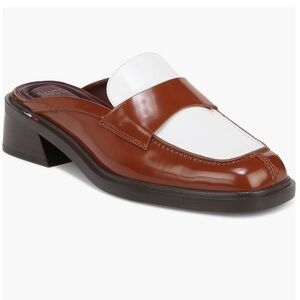 SARTO by Franco‎ Sarto Georgie Square Toe Mule in Caramel Size 6